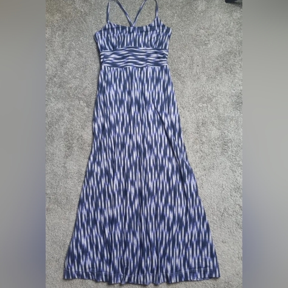 Eddie Bauer Travex Aster Space Dye Racetrack Maxi Dress - Picture 3 of 5